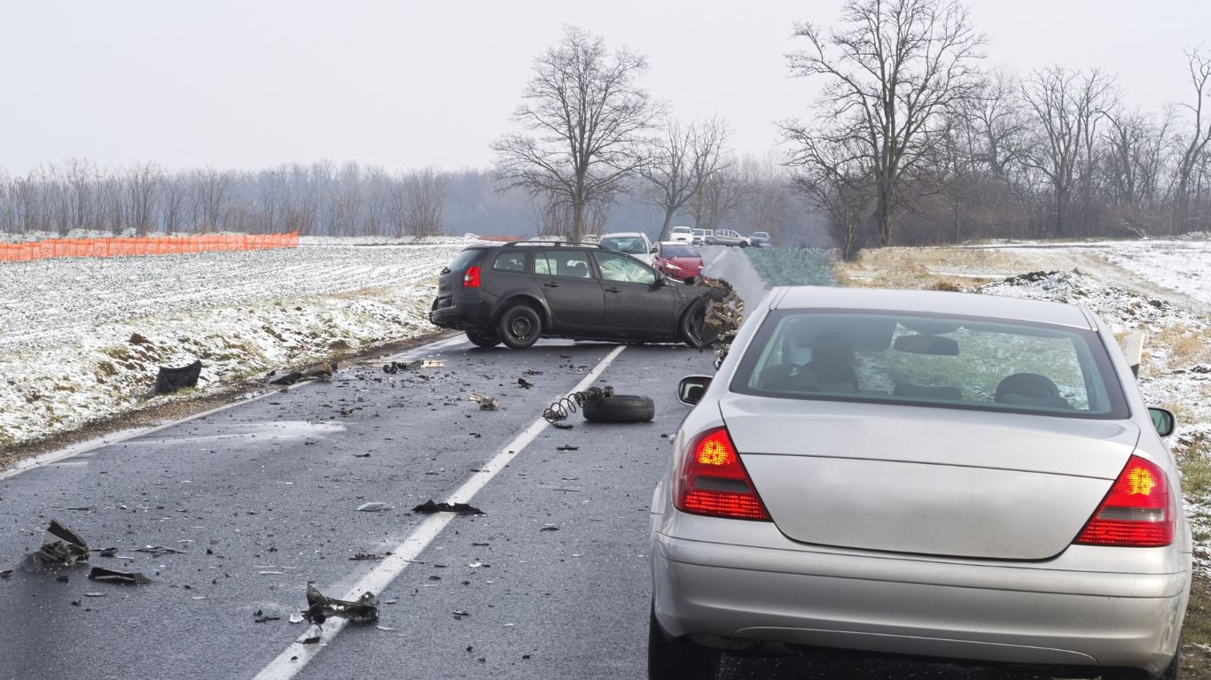 Highway Rollover Incident Leaves Two Injured